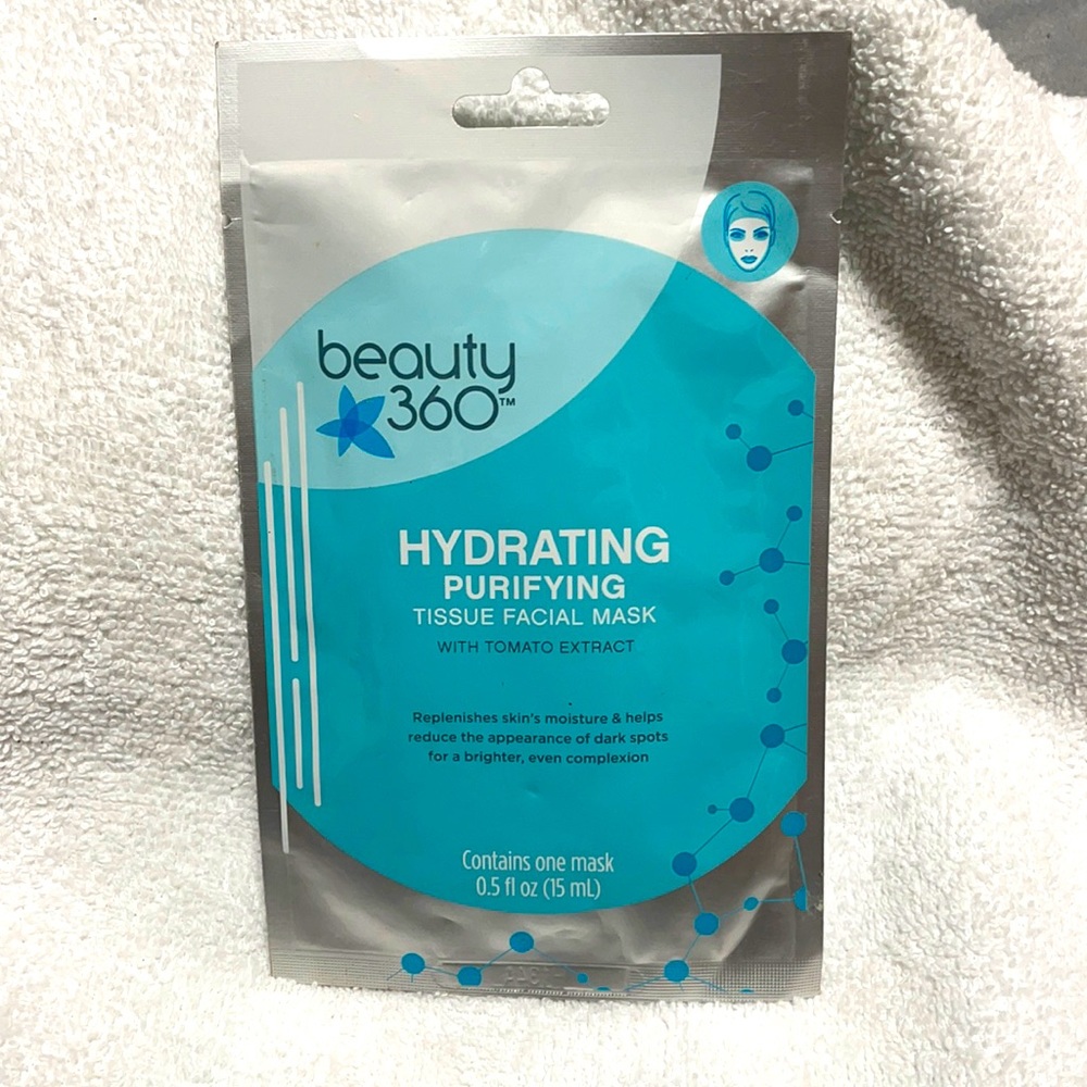 Hydrating purifying tissue face mask
